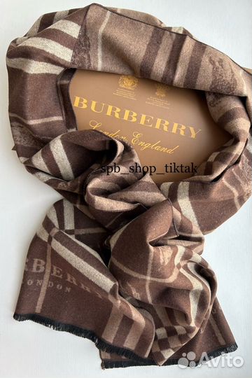 Шарф Burberry brown