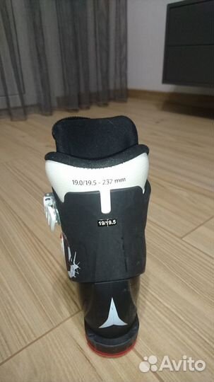 Горные лыжи детские 90 Fischer + ботинки Atomic