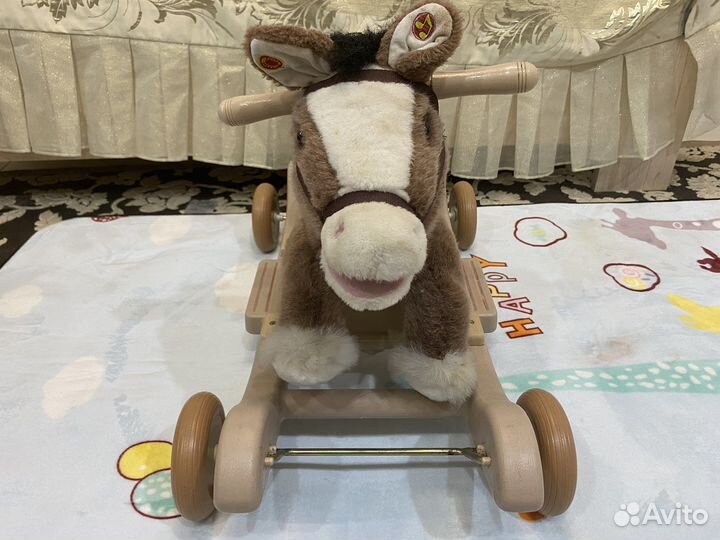 Детская каталка лошадь