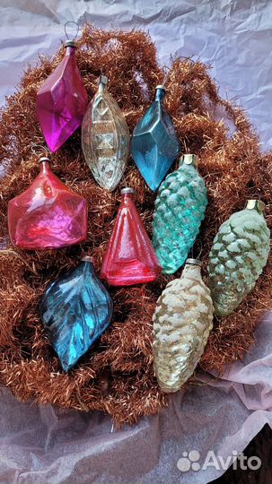 Елочные игрушки СССР