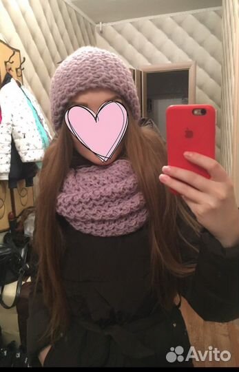 Комплект шапка и снуд Marmalato