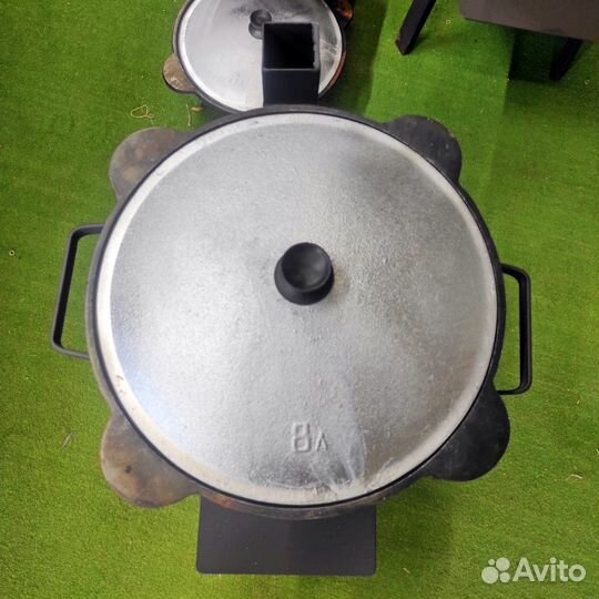 Казан Чугунный 8л