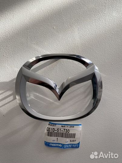 Значок mazda 6 на решетку радиатора