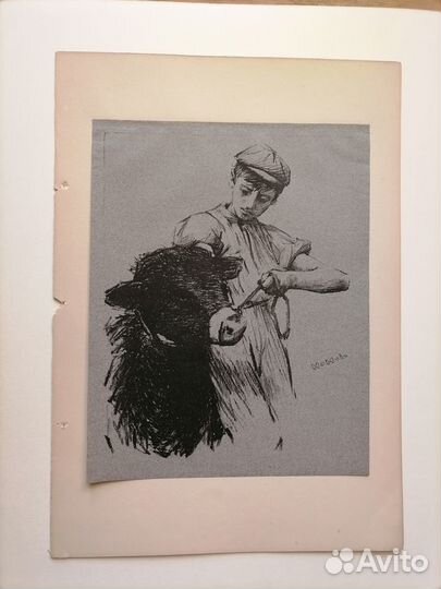 H.H. LA Thangue, Литография, Англия