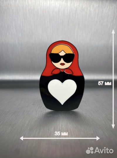 Значок Матрешка