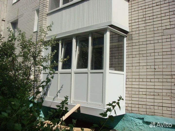 Балкон пластик, лоджия пвх 6 метров, окна