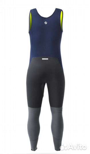 Длинный гидрокостюм без рукавов для жаркой погоды