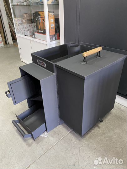 Печи для бани с баком