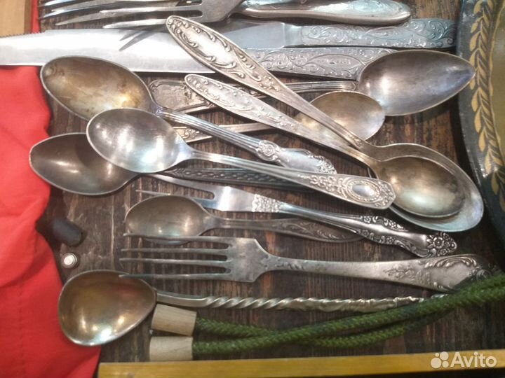 Мельхиоровые ложки СССР