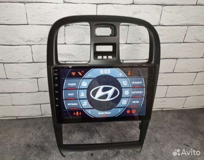 Магнитола Hyundai Sonata 4 на андроид IPS экран