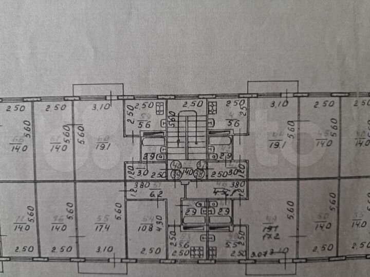 2-к. квартира, 44,6 м², 3/5 эт.