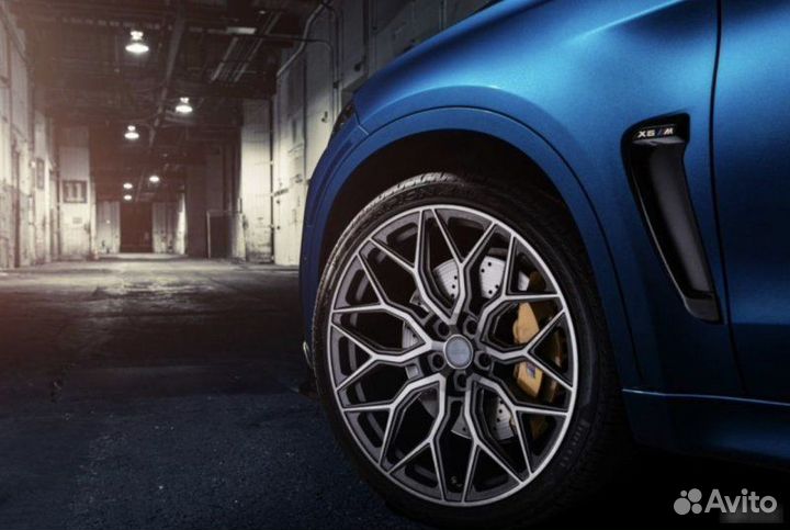 Кованые диски в стиле Vossen для BMW X6 R22