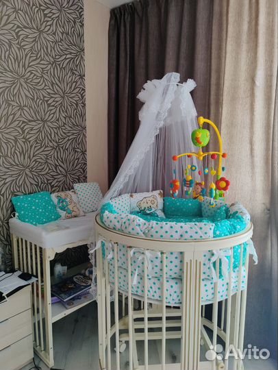 Детская кроватка Premium Baby Ренессанс 9 в 1