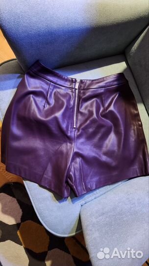 Шорты женские кожаные (иск)