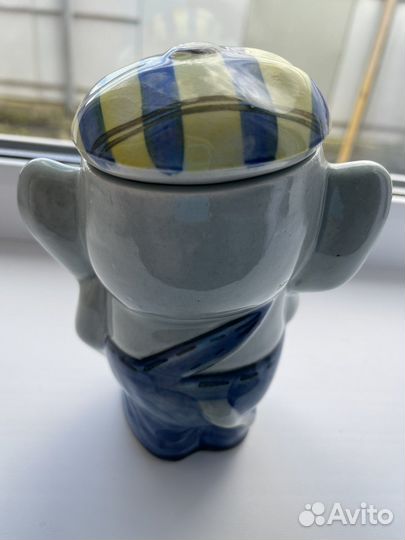 Керамический слон, баночка, чайница Баловень