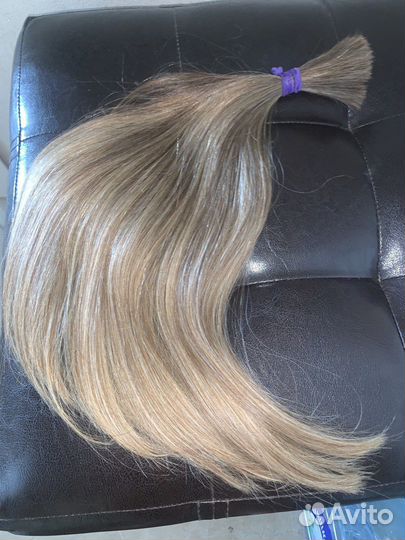 Волосы натуральные срез