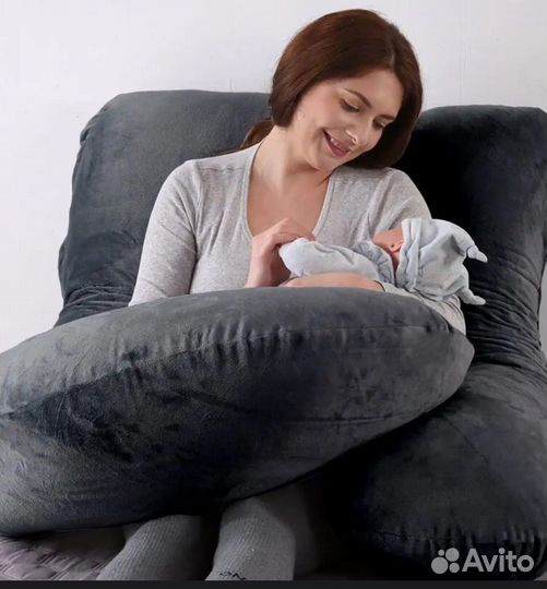 Анатомическая подушка для беременных