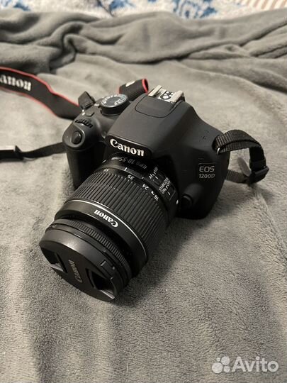 Зеркальный фотоаппарат canon 1200d