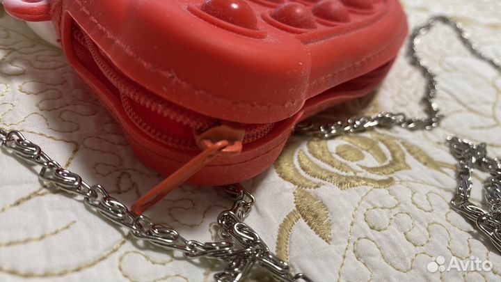 Сумка поп ит новогодняя