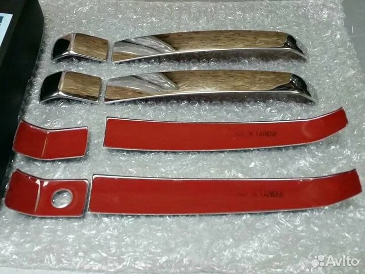 Накладки на ручки toyota land cruiser