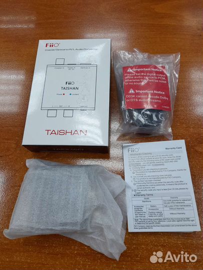 Цап Fiio D03k новый полный комплект