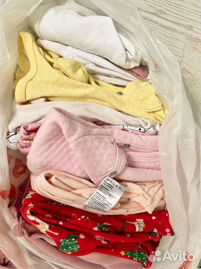 Вещи пакетом для новорожденной девочки