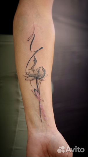 Модель на тату