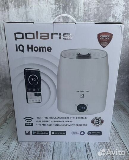 Увлажнитель Polaris PUH 4040 Wi-Fi IQ home новый