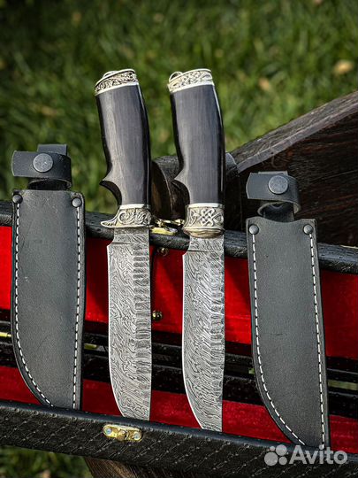 Нож из дамасской стали