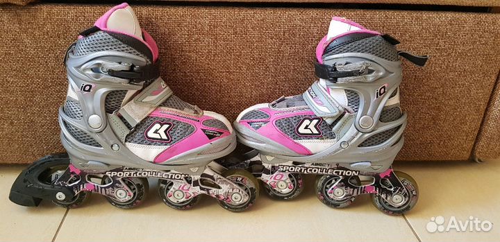 Ролики раздвижные 29-32 размер