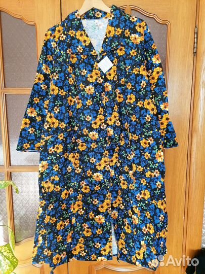 Халат женский фланелевый