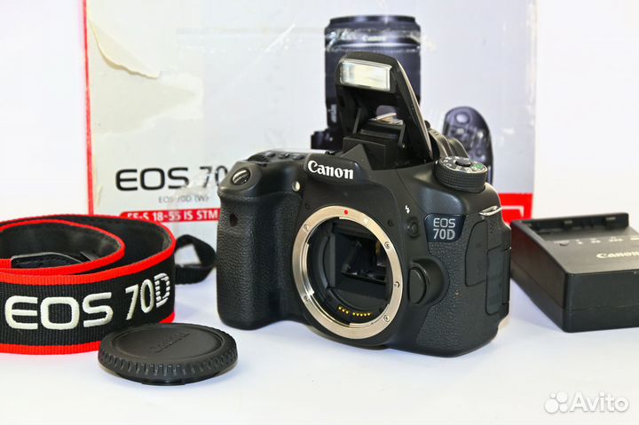 Canon EOS 70D 20.0MP зеркалка body