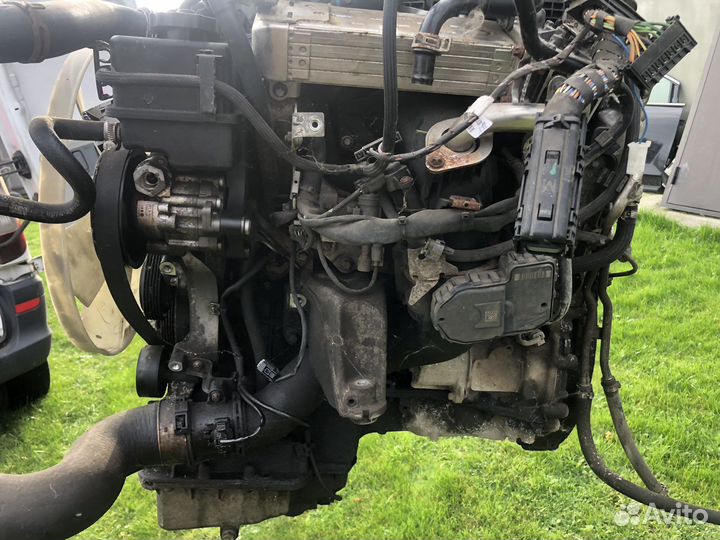 Двигатель разбор m 651 Mercedes w212 w204 sprinter