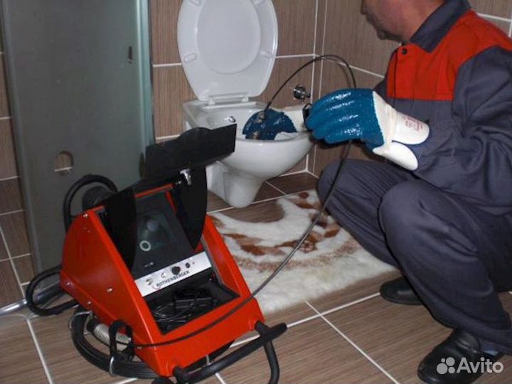 Прочистка канализации, устранение засоров труб