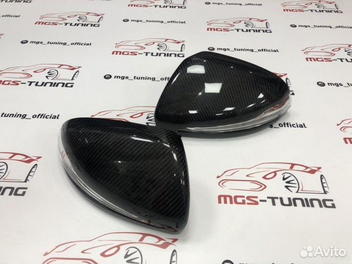 Карбоновые корпуса зеркал Mercedes s-class w222