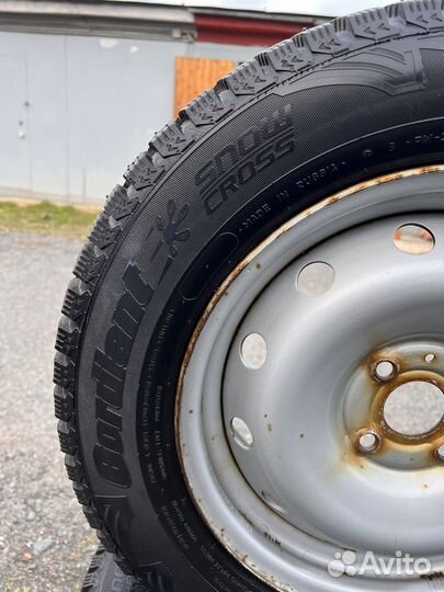 Комплект колес cordiant на solaris, rio r15 195/65