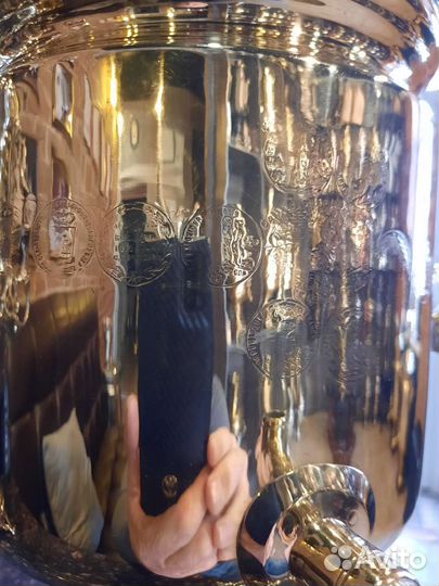 Самовар на дровах фабрика Шемариных