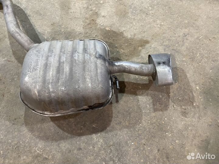 Задняя часть глушителя Kia Optima 4 (JF)