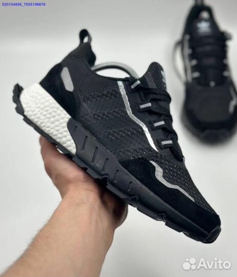 Кроссовки Adidas ZX 1000 Black (Арт.54524)