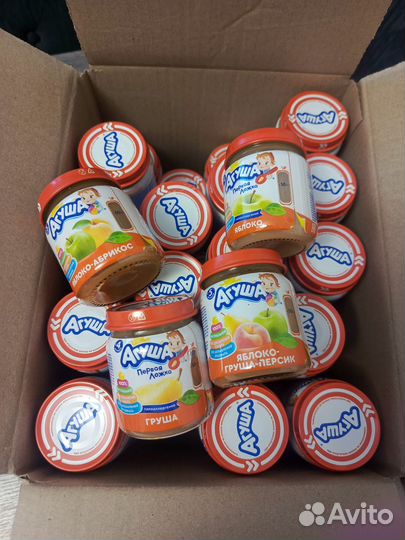 Детское питание агуша