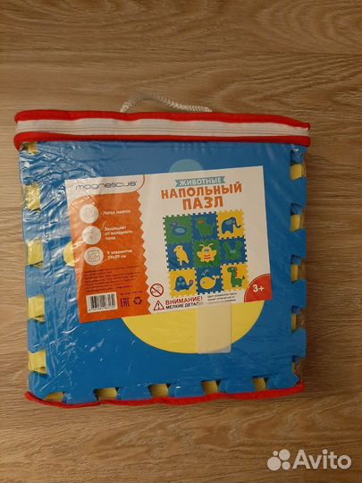 Детский коврик-пазл