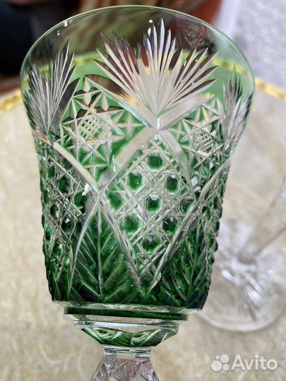 Хрустальные бокалы St Louis Франция