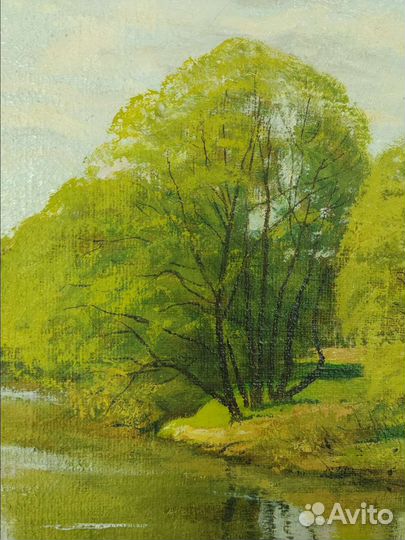 Картина маслом на холсте пейзаж