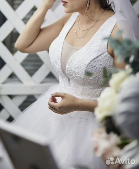 Свадебное платье 48 50 размер