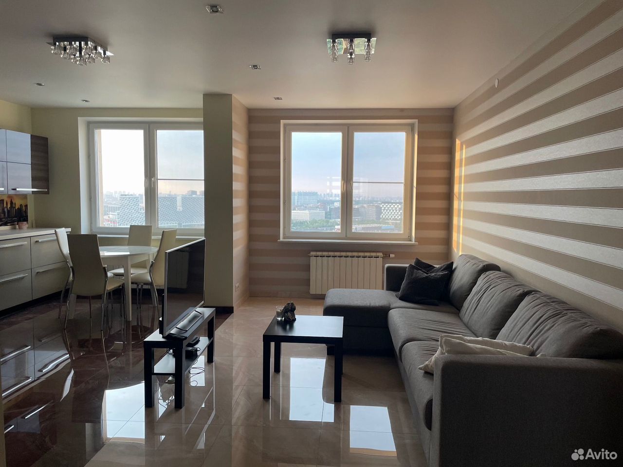 2-комнатная квартира, 87 м² — фото 1