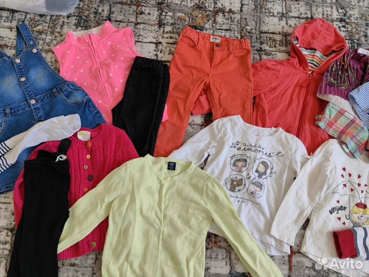 Вещи пакетом на девочку 104 - 116