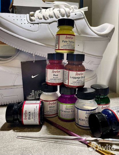 Ручная художественная роспись обуви custom