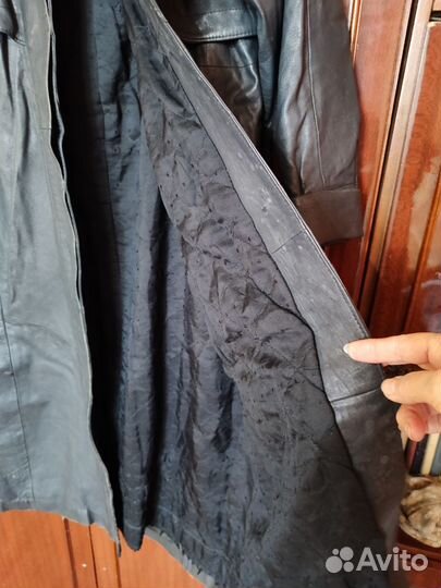 Плащ кожаный Турция