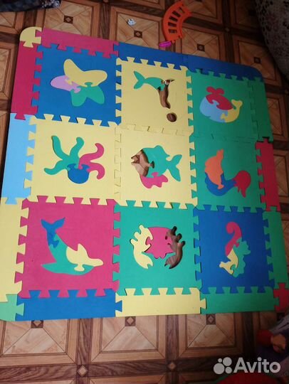 Коврик пазл