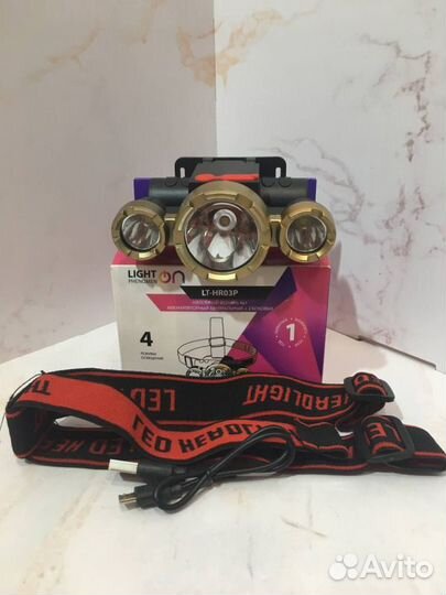 Налобный фонарь lightphenomenon LT-HR03P